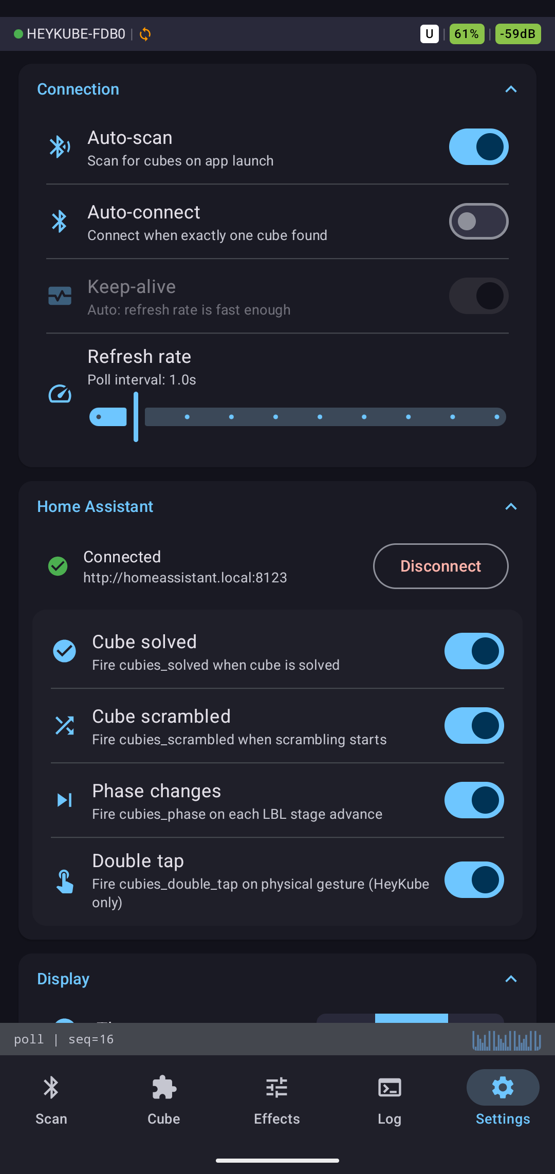 Settings — Home Assistant